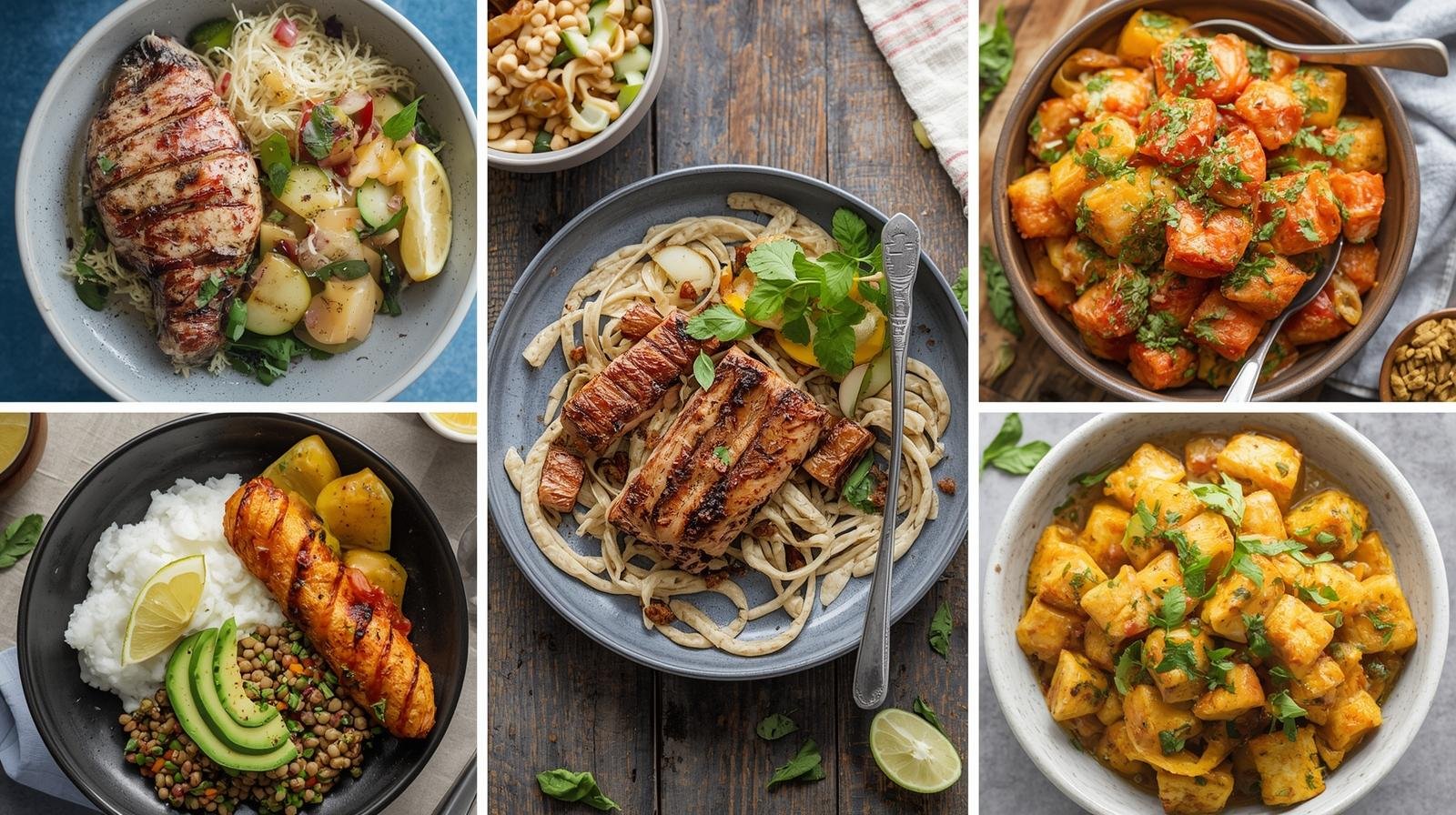 5 Receitas de Comida Rápidas para Jantares em 20 Minutos