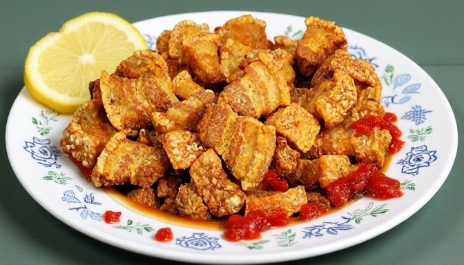 Torresmo crocante irresistível na airfryer: